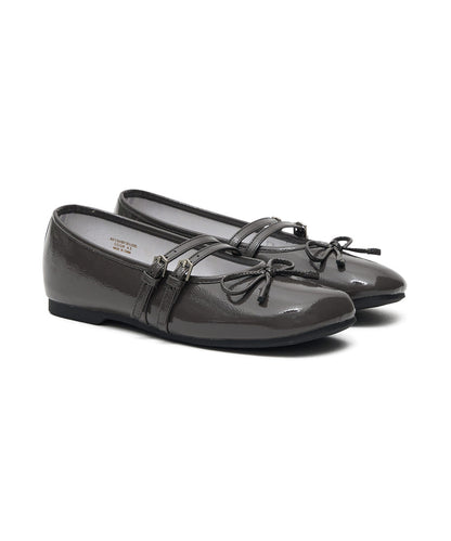 Rockfish - Square Toe Two Strap Maryjanes (Enamel)