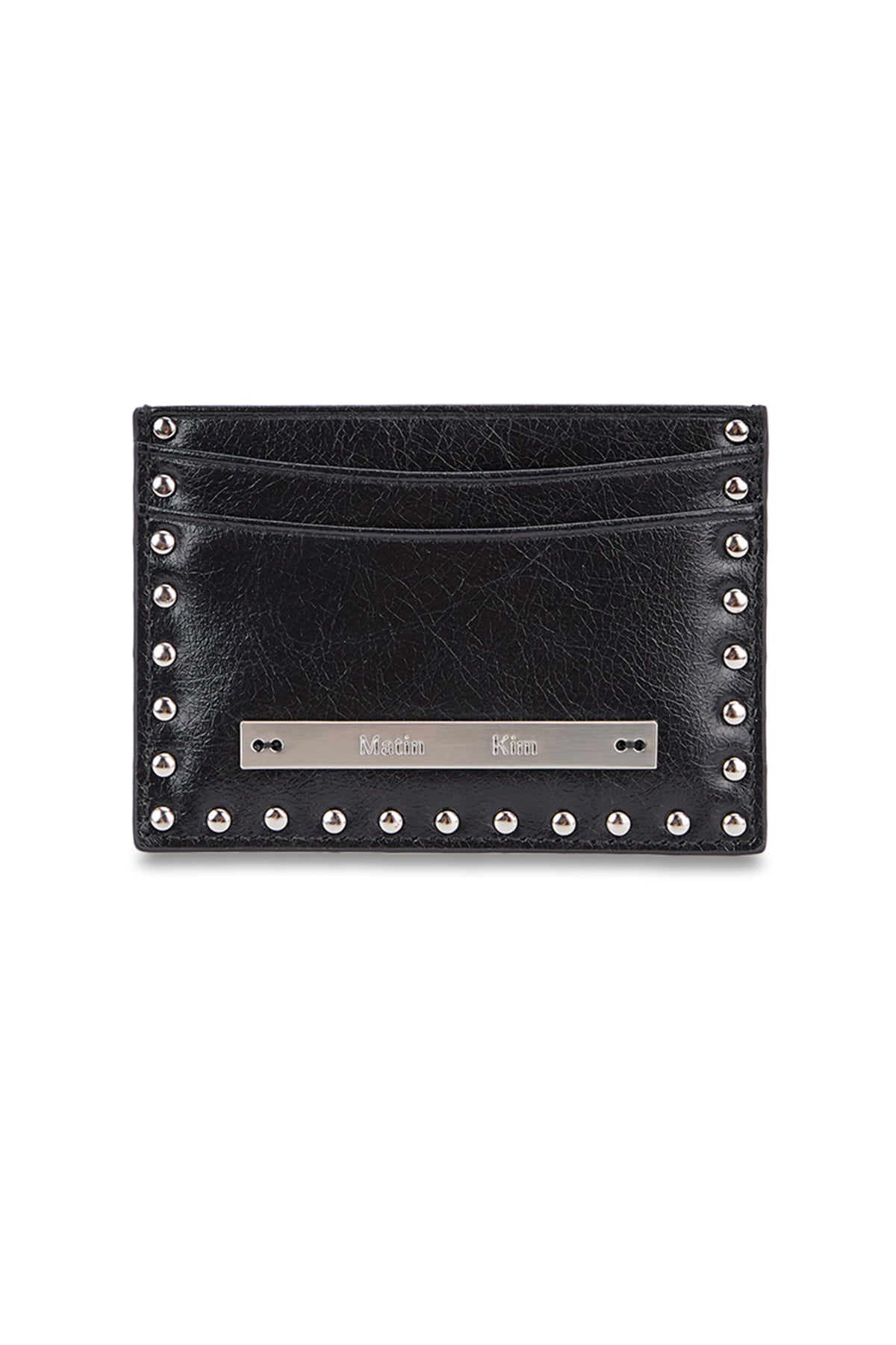 Matin Kim Western Stud Card Wallet in Black 黑色 卡片銀包 韓國代購 香港