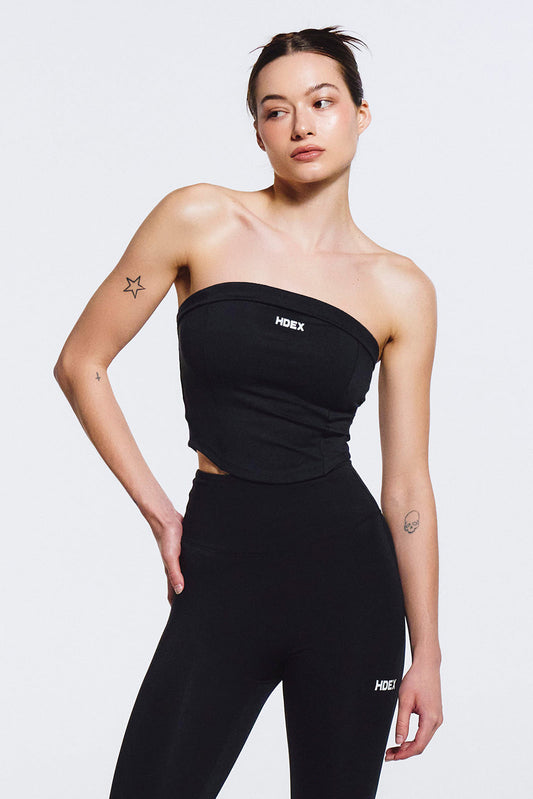 HDEX Flexible Bra Tube Top Black main image 1