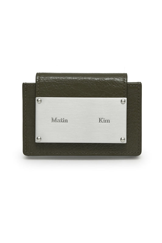 Matin Kim Accordion Wallet in Khaki 卡其色 風琴銀包 韓國代購 香港