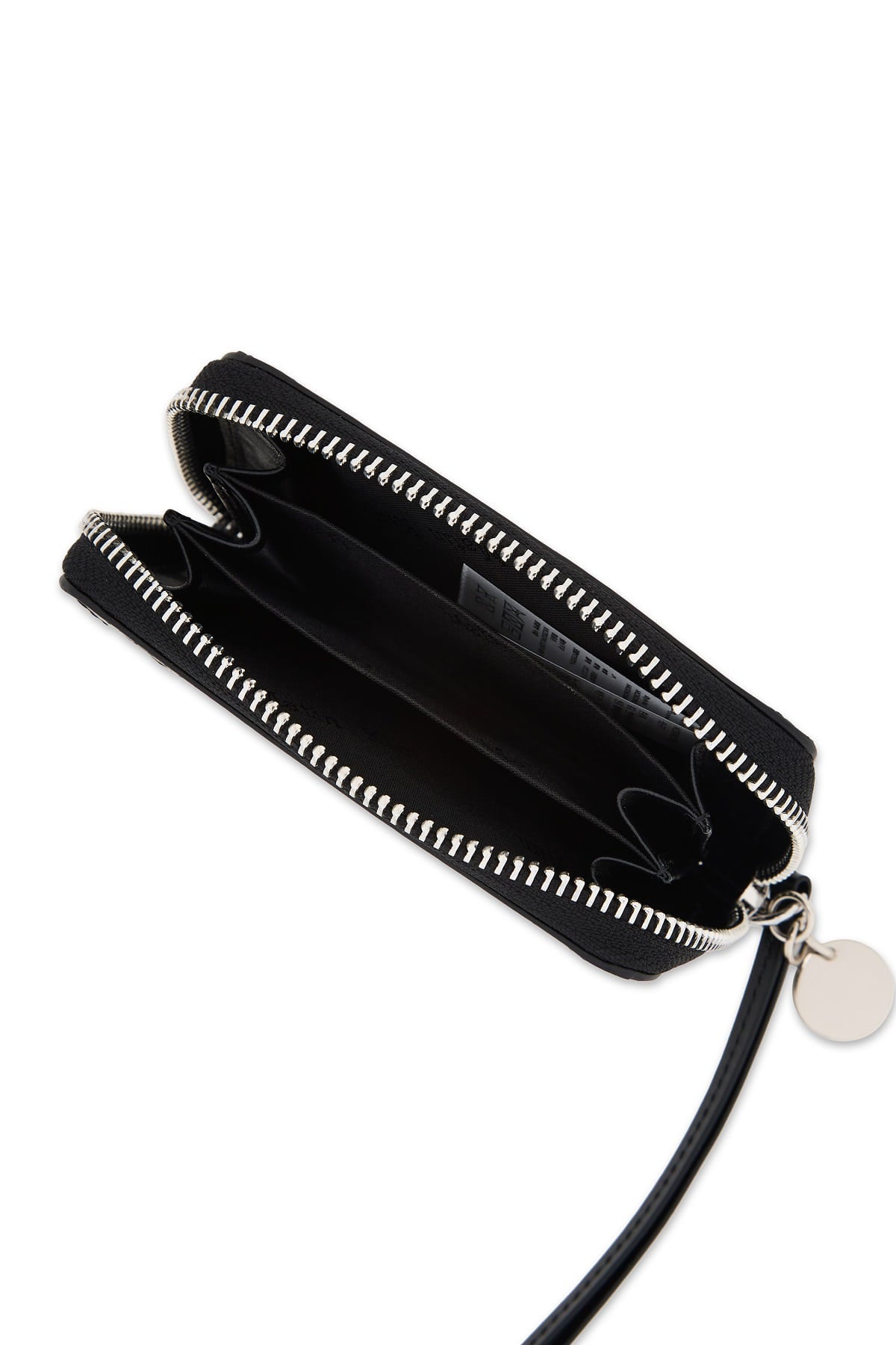 Matin Kim Steel Logo Rivet Compact Wallet in Black 黑色 細節圖 4