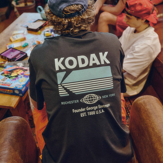 KODAK Breezepop Aerocool Big Graphic Short Sleeve T-Shirt Charcoal main image