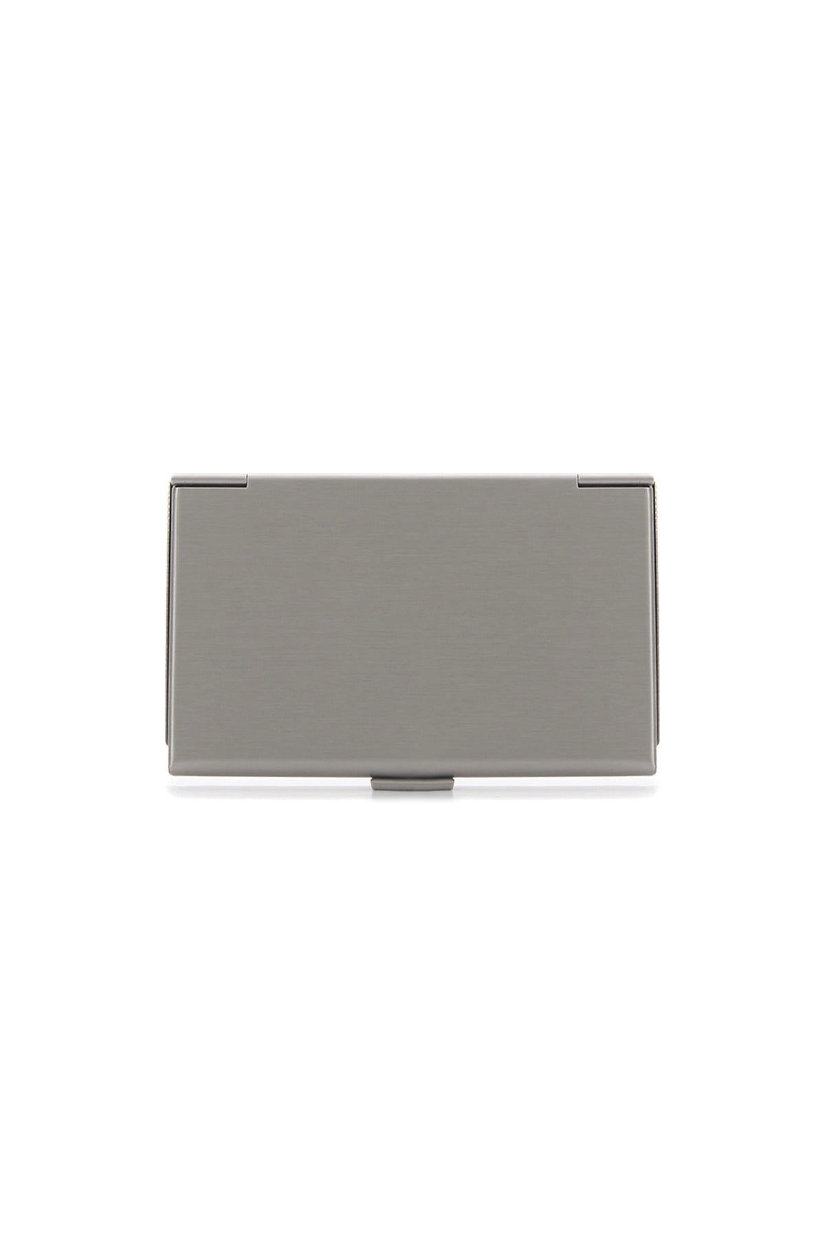 Matin Kim Signature Metal Business Card Case in Silver 銀色 細節圖 1