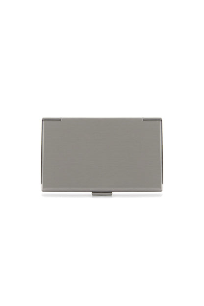 Matin Kim Signature Metal Business Card Case in Silver 銀色 細節圖 1