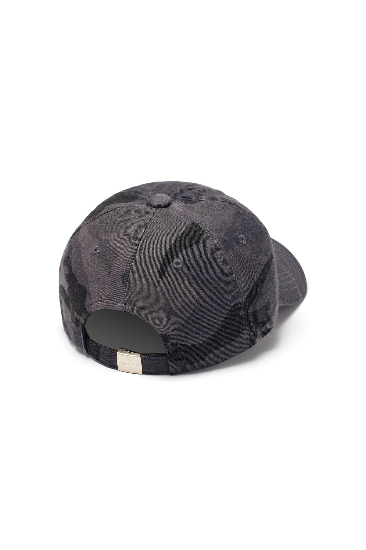 Matin Kim Camouflage Logo Ball Cap in Charcoal 深灰色 細節圖 2