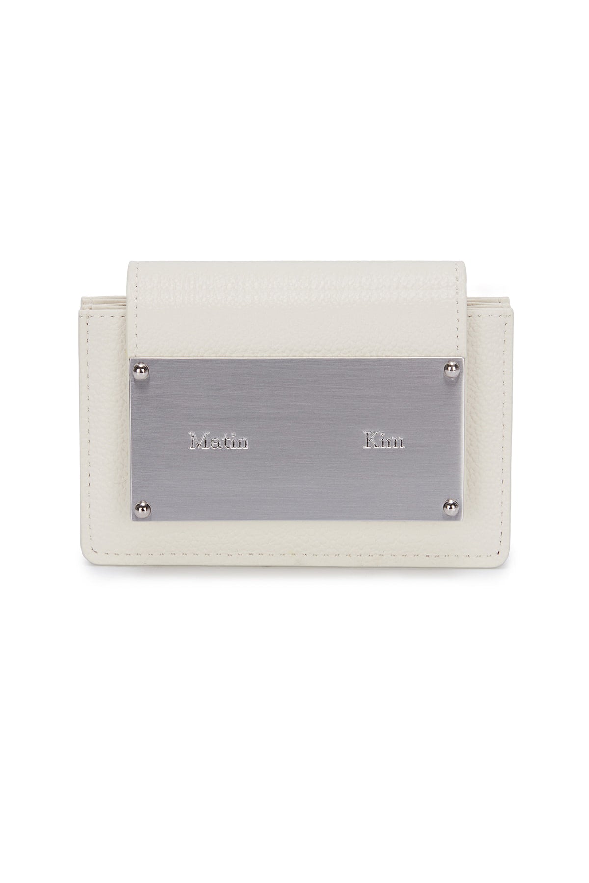 Matin Kim Accordion Wallet in White 白色 風琴銀包 韓國代購 香港