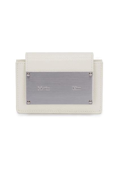Matin Kim Accordion Wallet in White 白色 風琴銀包 韓國代購 香港