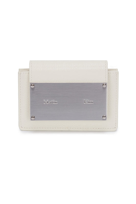 Matin Kim Accordion Wallet in White 白色 風琴銀包 韓國代購 香港