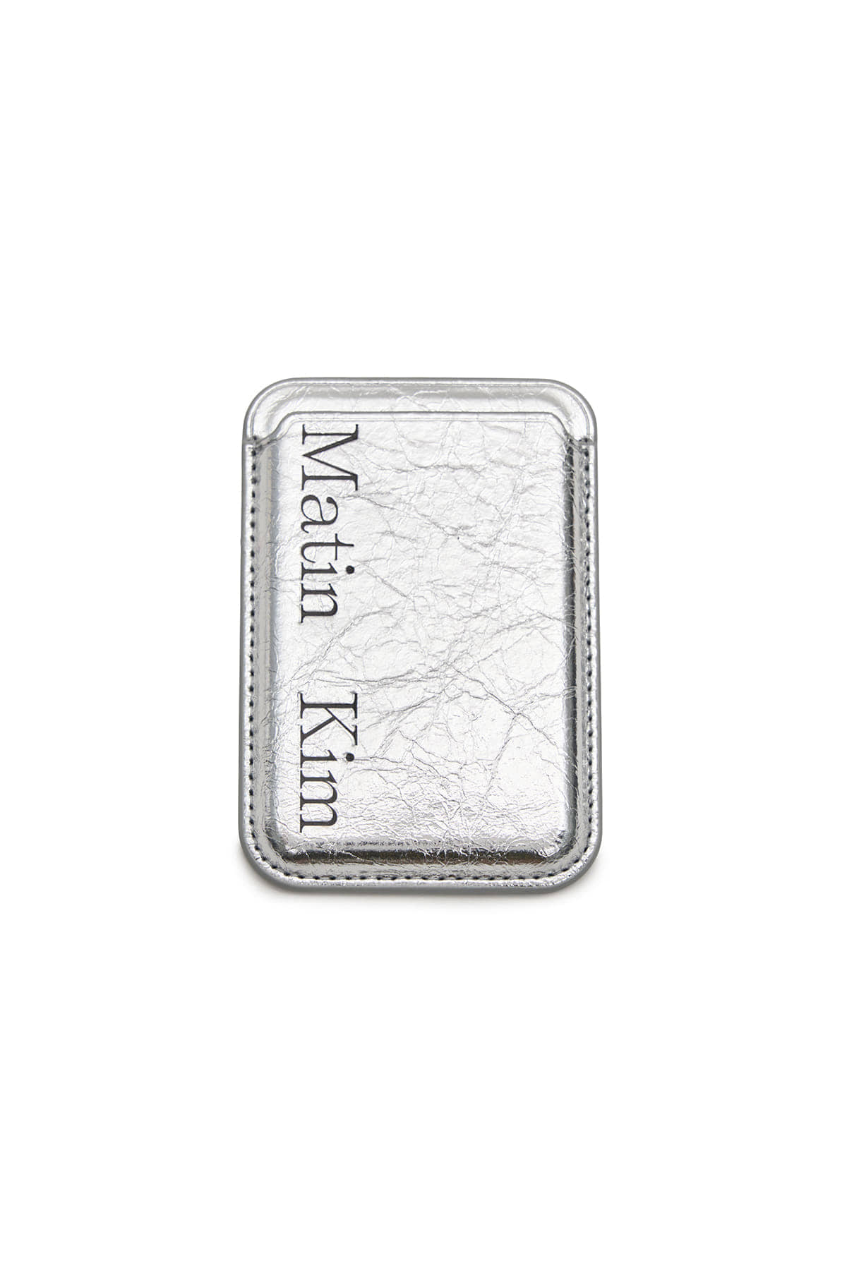 Matin Kim Matin Magnetic Card Wallet in Silver 銀色 卡片銀包 韓國代購 香港