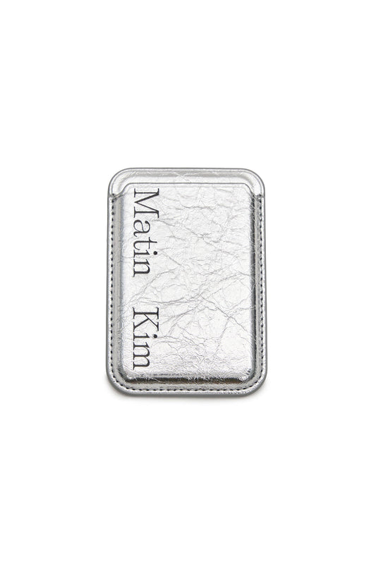 Matin Kim Matin Magnetic Card Wallet in Silver 銀色 卡片銀包 韓國代購 香港