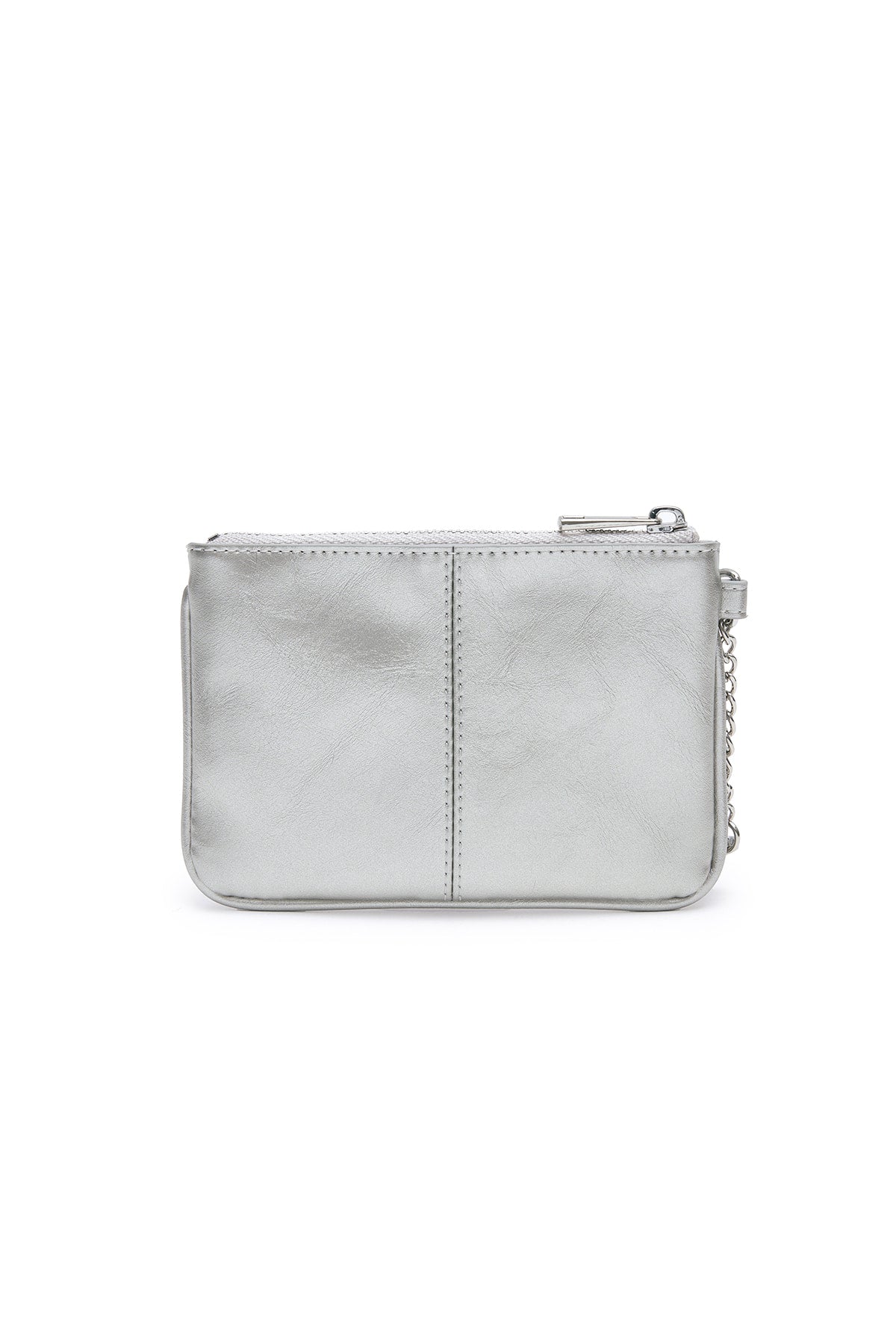 Matin Kim Rivet Point Mini Coin Wallet in Dark Silver 深銀色 細節圖 1