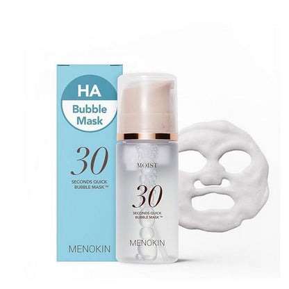 MENOKIN 30 Seconds Quick Bubble Mask Moist 95ml