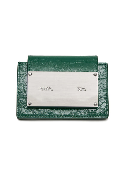 Matin Kim Glazed Accordion Wallet in Green 綠色 風琴銀包 韓國代購 香港