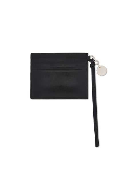 Matin Kim Steel Logo Rivet Card Wallet in Black 黑色 細節圖 1