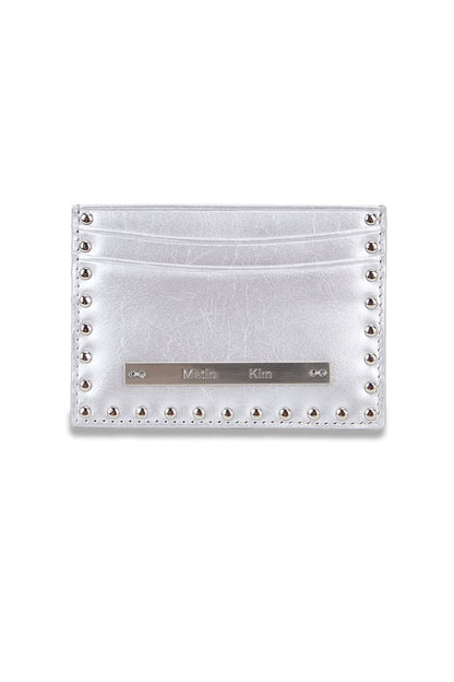 Matin Kim Western Stud Card Wallet in Silver 銀色 卡片銀包 韓國代購 香港