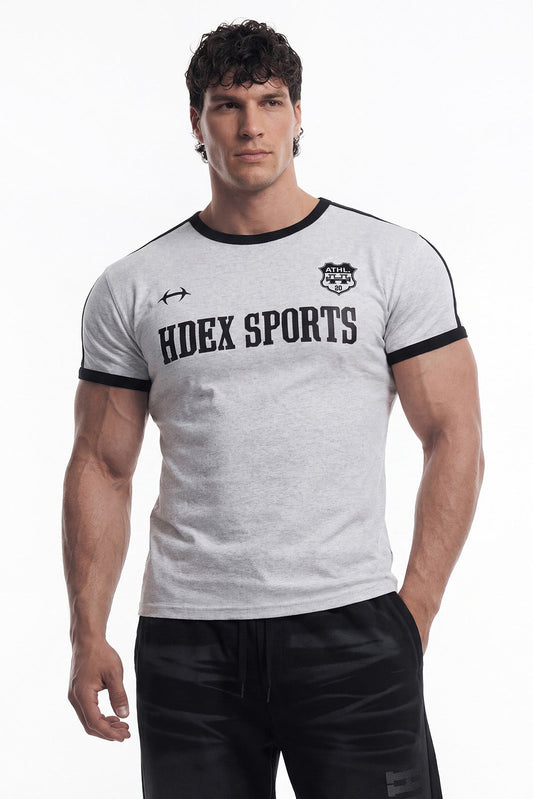 HDEX Sporty Ringer Muscle Fit Short Sleeve