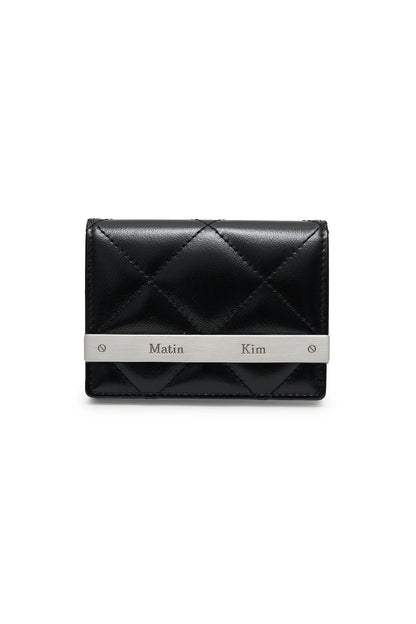 Matin Kim Puff Quilt Wallet in Black 黑色 銀包 韓國代購 香港