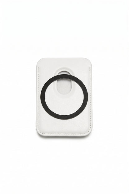 Matin Kim Matin Magnetic Card Wallet in Ivory 象牙白 細節圖 1