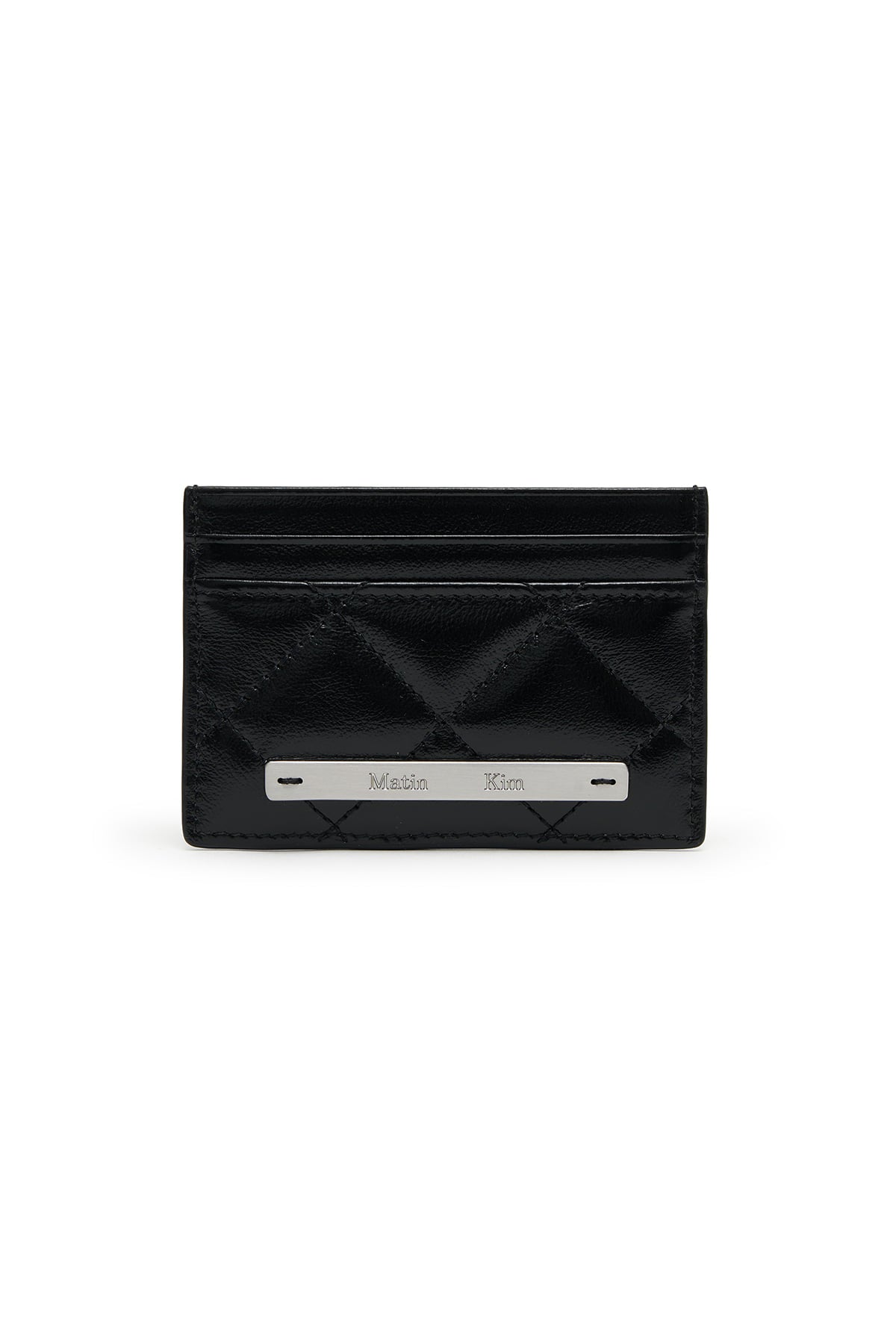 Matin Kim Puff Quilt Card Wallet in Black 黑色 卡片銀包 韓國代購 香港