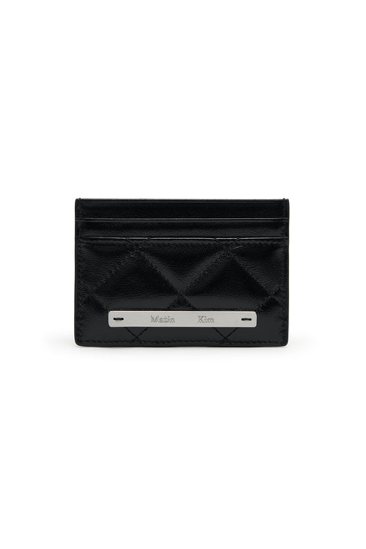 Matin Kim Puff Quilt Card Wallet in Black 黑色 卡片銀包 韓國代購 香港