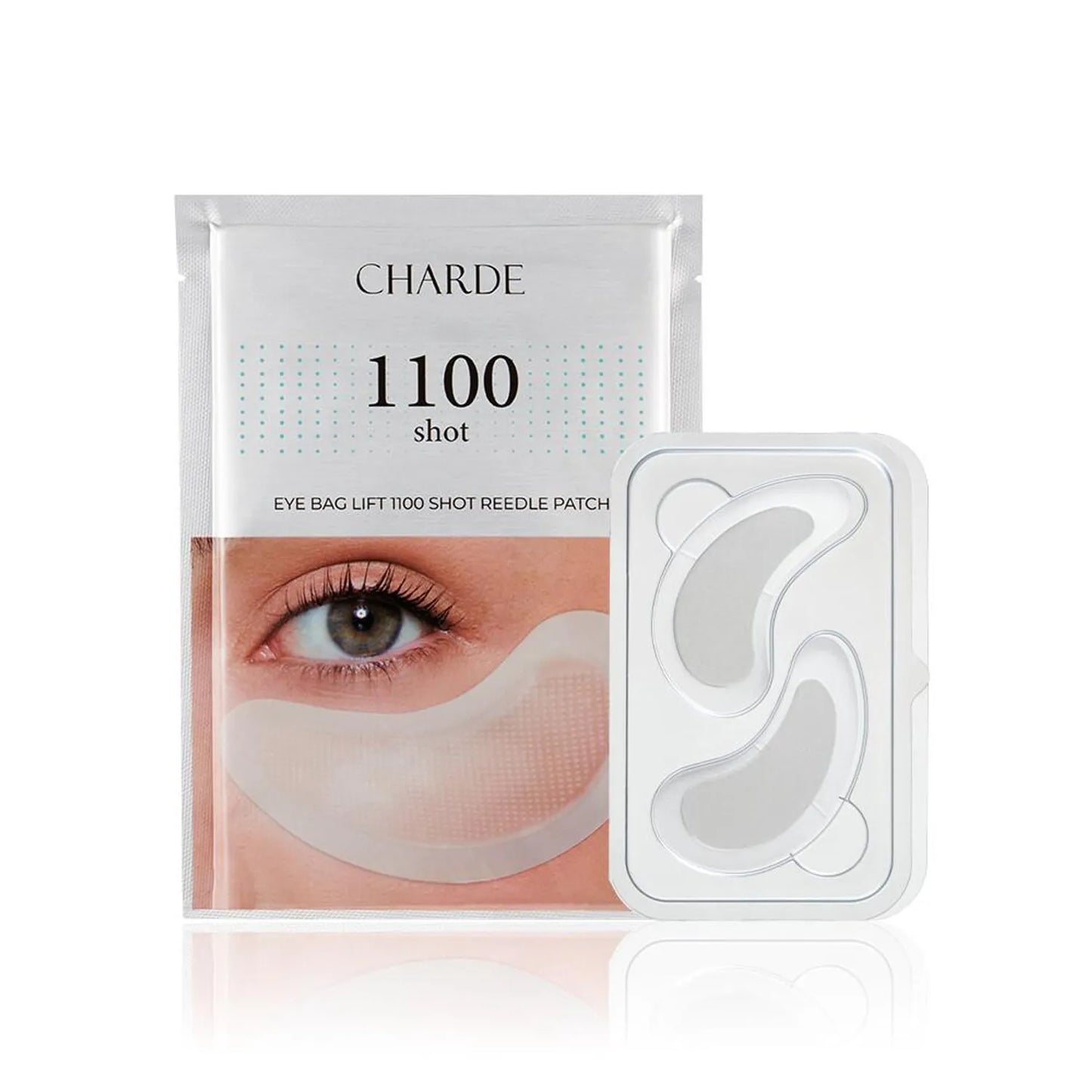 [1,100支微針·深入淡化眼袋] CHARDE Eye Bag Lift Reedle Patch 微針眼袋膜 細節圖 1