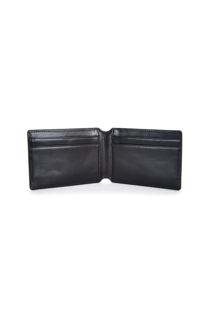 Matin Kim Embossed Logo Business Wallet in Black 黑色 細節圖 2