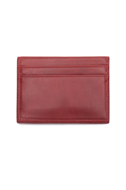 Matin Kim Vintage Card Wallet in Red 紅色 細節圖 1