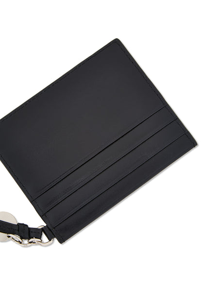 Matin Kim Steel Logo Rivet Card Wallet in Black 黑色 細節圖 3