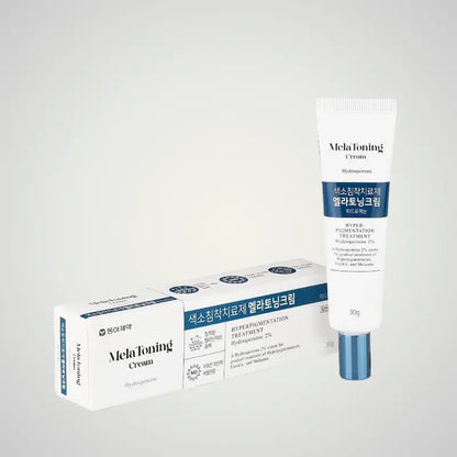 [韓國藥房熱銷·褪黑色素🔥] 東亞製藥 MelaToning Cream 夜間美白淡斑霜 30g 韓國代購 香港