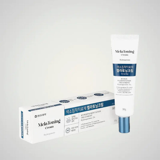 [韓國藥房熱銷·褪黑色素🔥] 東亞製藥 MelaToning Cream 夜間美白淡斑霜 30g 韓國代購 香港