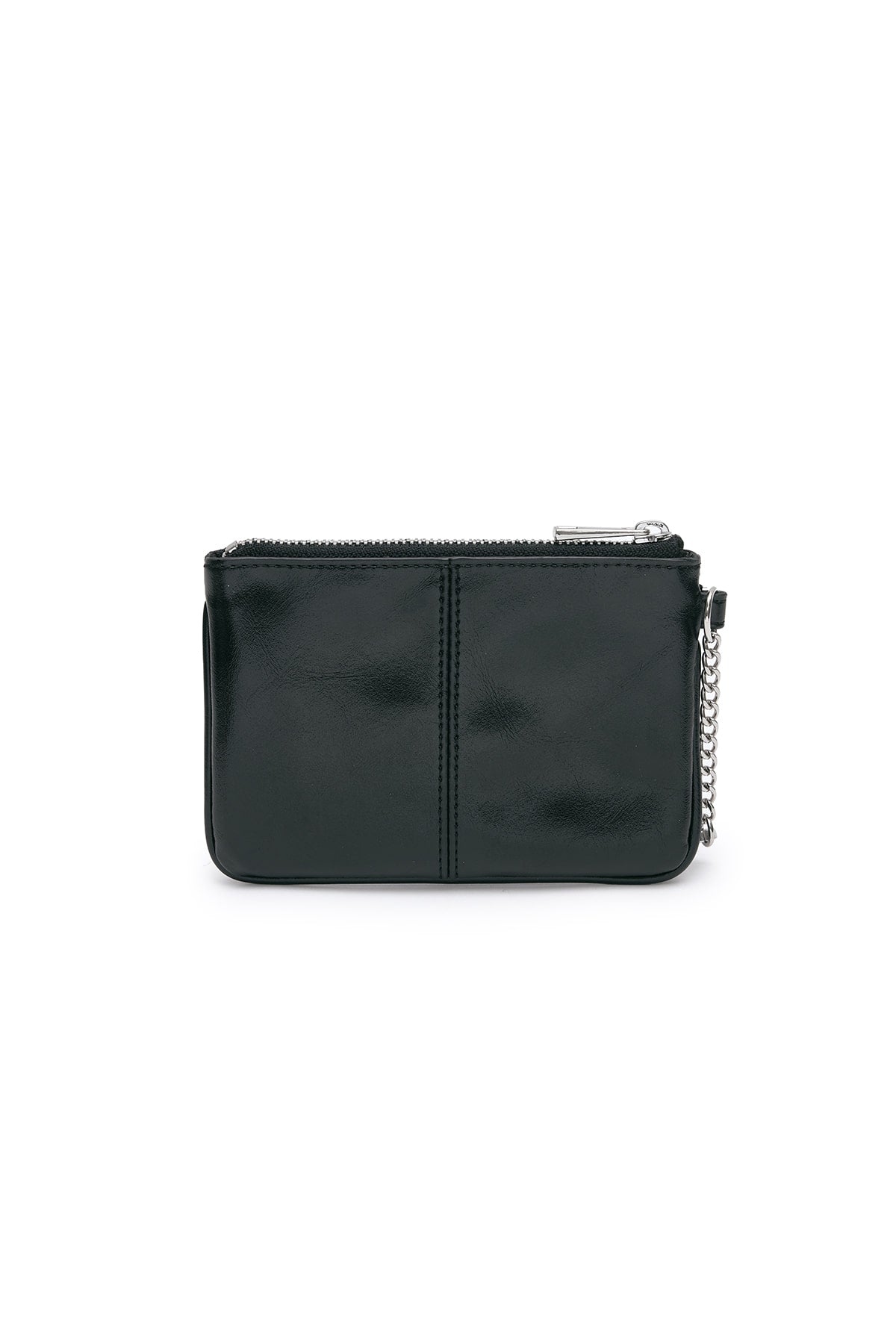 Matin Kim Rivet Point Mini Coin Wallet in Black 黑色 細節圖 1