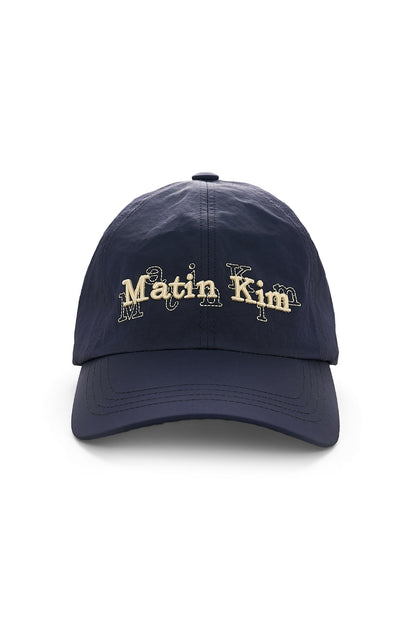 Matin Kim Overlay Logo Ball Cap in Navy 海軍藍 棒球帽 韓國代購 香港