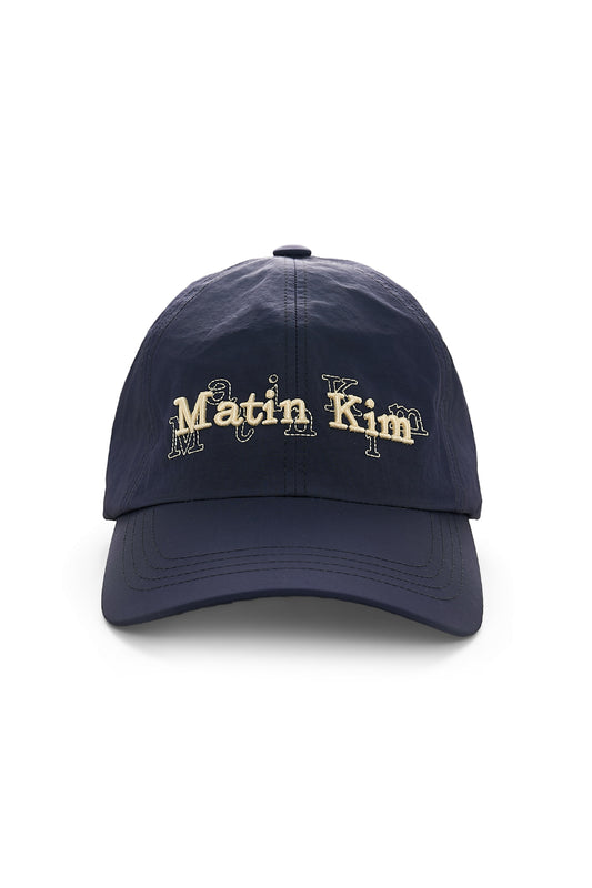 Matin Kim Overlay Logo Ball Cap in Navy 海軍藍 棒球帽 韓國代購 香港