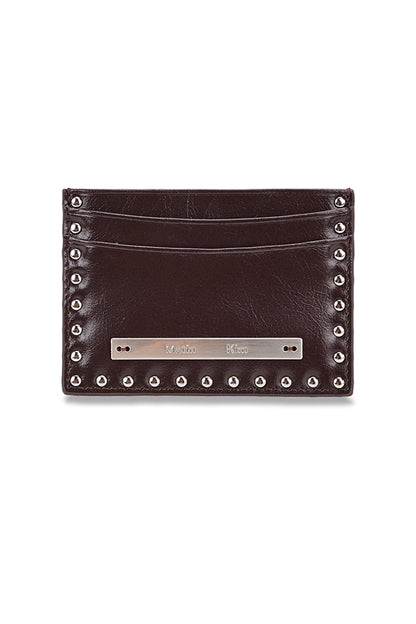 Matin Kim Western Stud Card Wallet in Brown 啡色 卡片銀包 韓國代購 香港