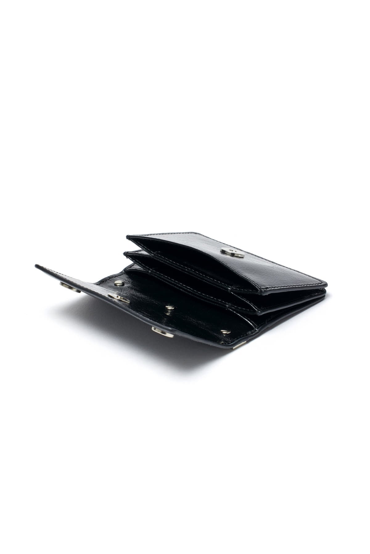 Matin Kim Pocketpack Accordion Wallet in Black 黑色 細節圖 2