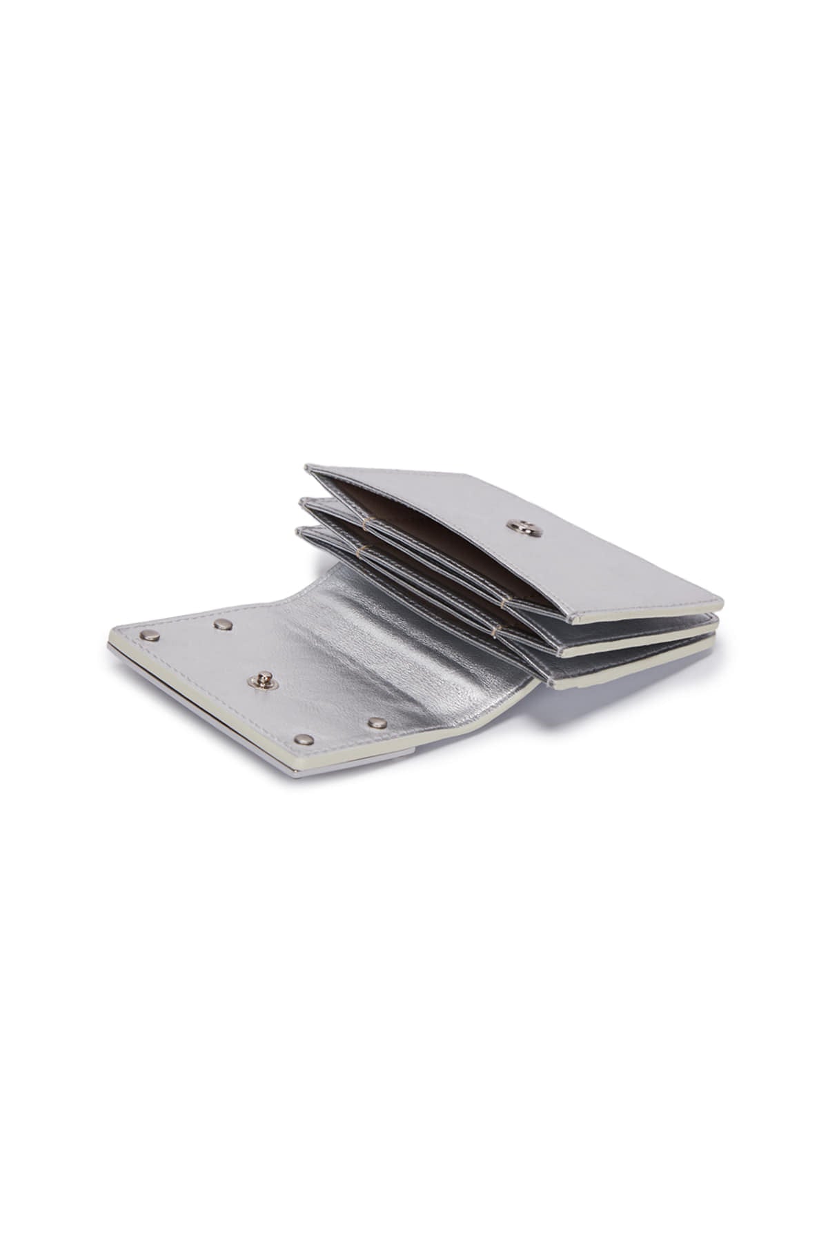 Matin Kim Accordion Wallet in Silver 銀色 細節圖 2