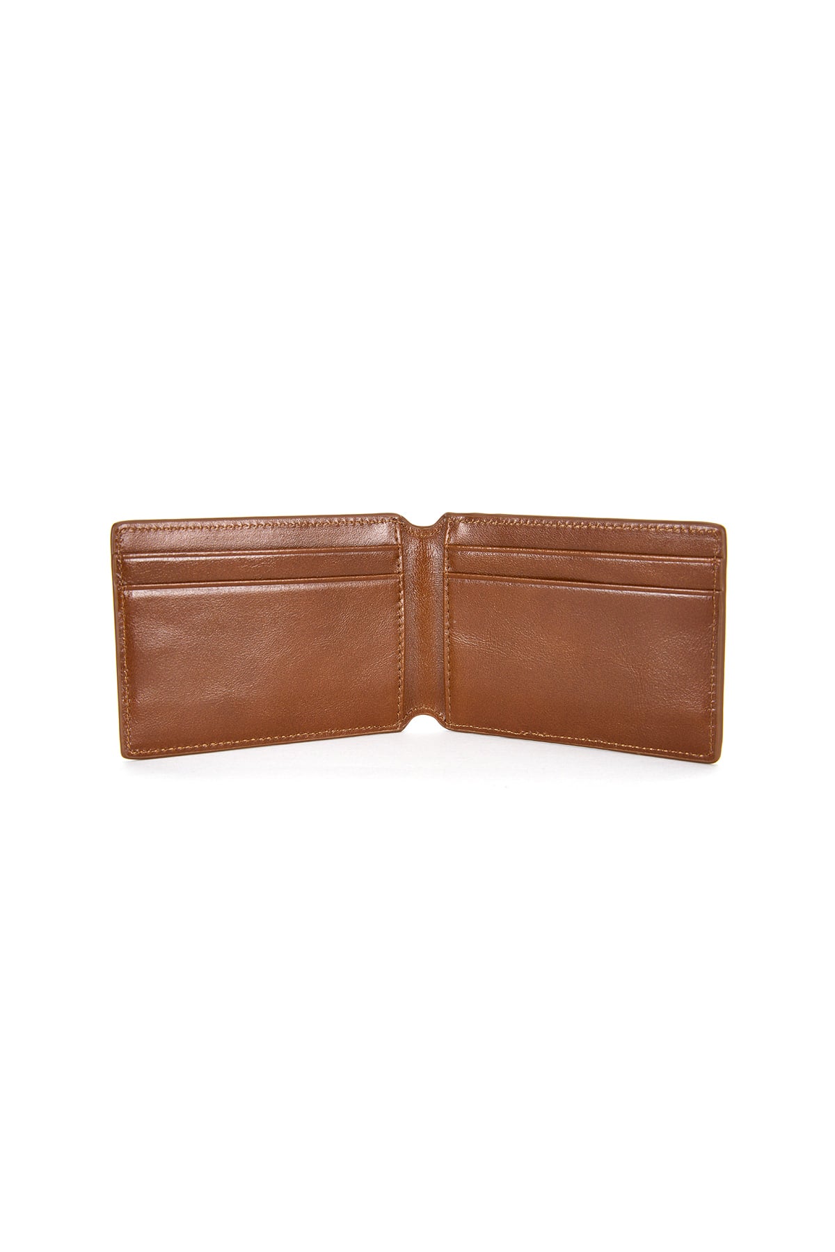 Matin Kim Embossed Logo Business Wallet in Camel 駝色 細節圖 2
