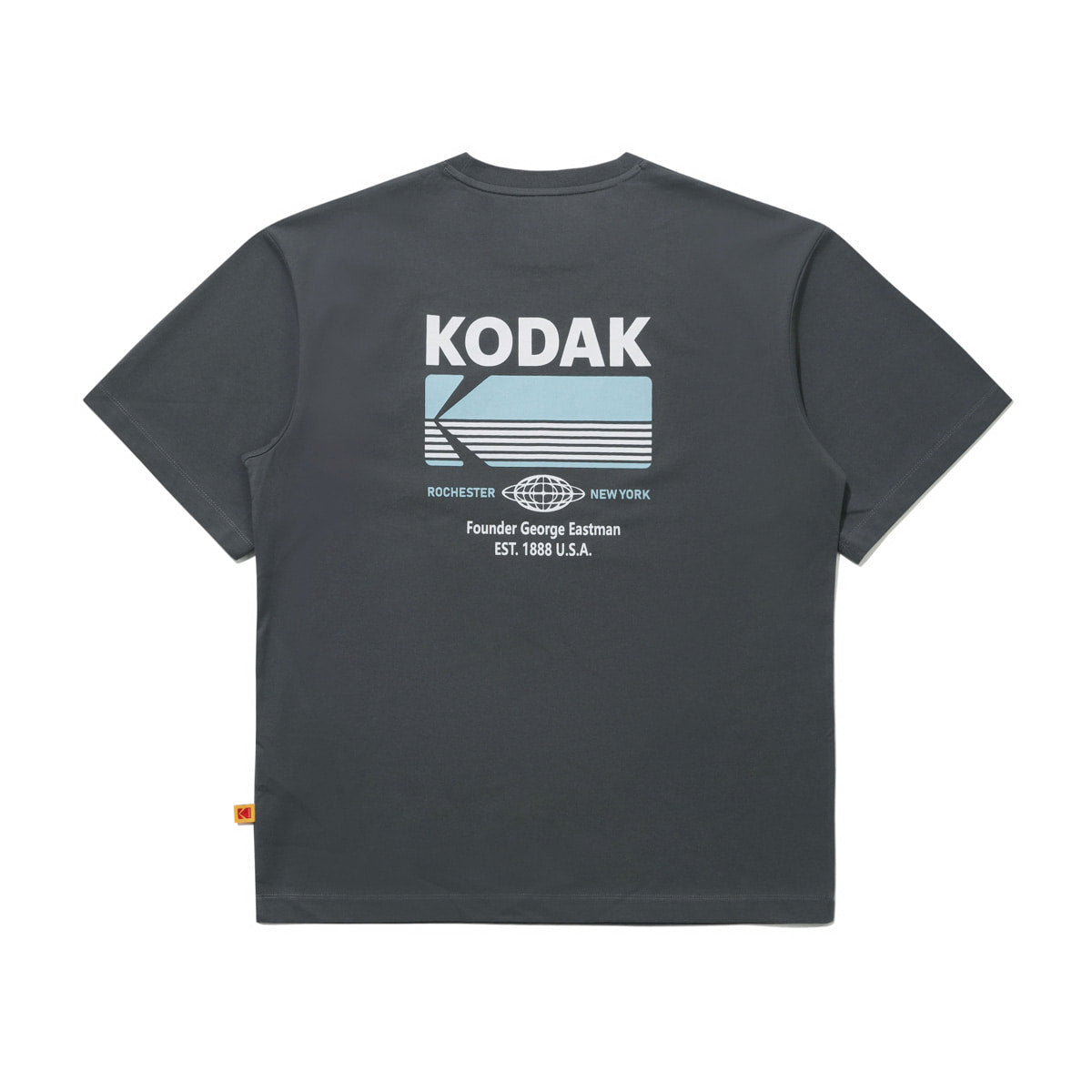 KODAK Breezepop Aerocool Big Graphic Short Sleeve T-Shirt Charcoal image 2