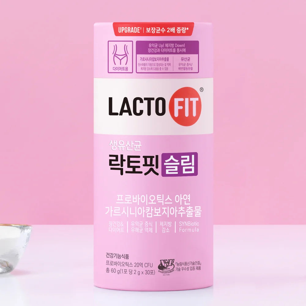 [🏆韓國益生菌·銷量No.1] 鍾根堂 Lacto-fit Slim 升級版纖體瘦身益生菌 60條·30日份 細節圖 2