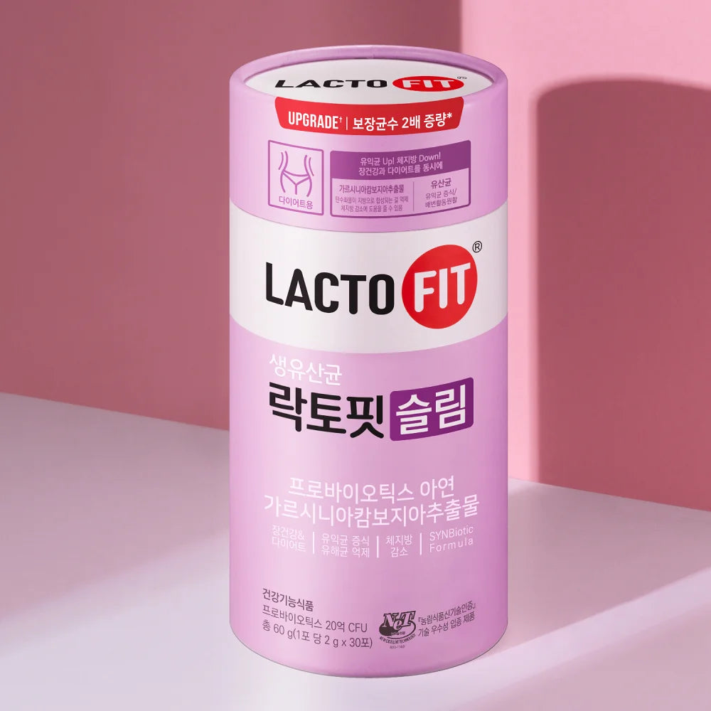 [🏆韓國益生菌·銷量No.1] 鍾根堂 Lacto-fit Slim 升級版纖體瘦身益生菌 60條·30日份 細節圖 3