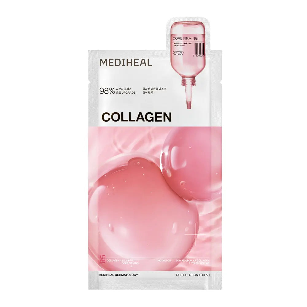 [緊緻抗老] MEDIHEAL Skin Firming Essential Mask Core Firming 膠原蛋白面膜 10片 香港代購