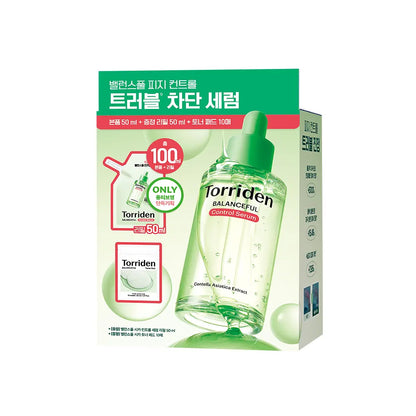 [積雪草+5種透明質酸·舒緩補水] Torriden Balanceful Cica Serum 積雪草舒緩保濕精華 50ml 香港代購
