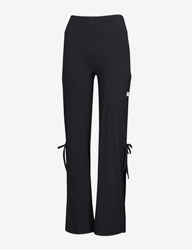 GRANDELINE - El-Flex Rib Side Slit Wide Pants 黑 商品圖片