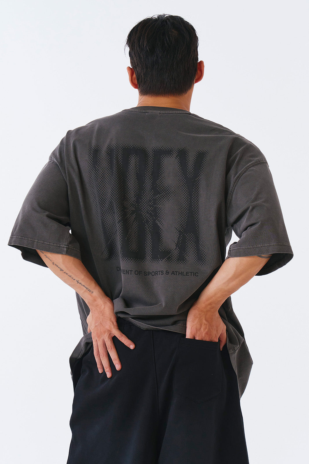 HDEX Crack Printed Pigment Short Sleeve