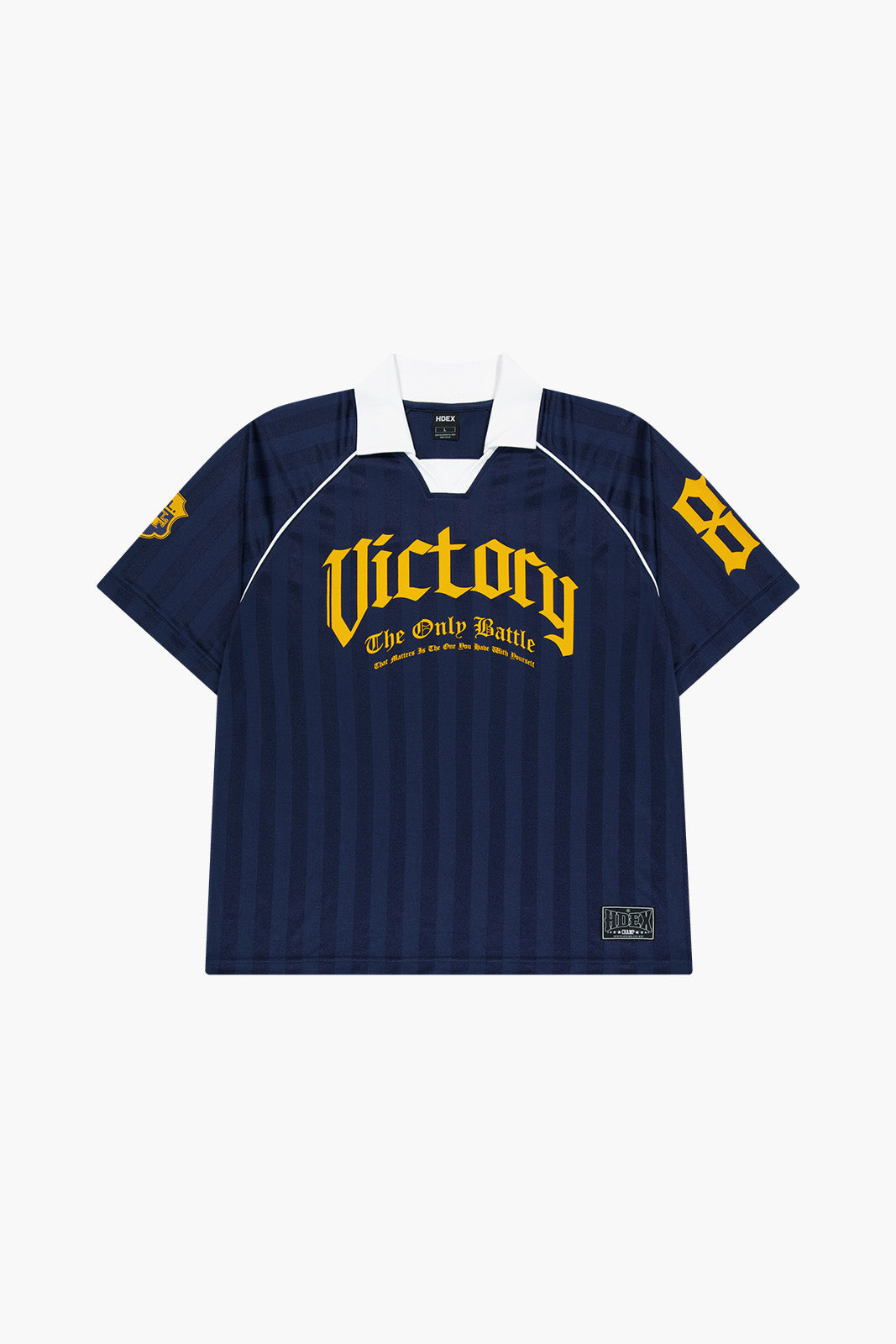 HDEX - Victory Striped Collar Short Sleeve