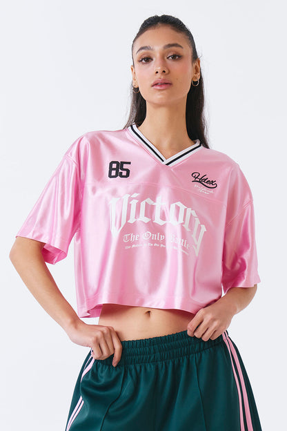 HDEX - Women's Victory Rugby Crop Short Sleeve 細節圖 1
