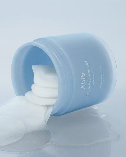 護膚品吸收力即時提升！Abib Sedum Hyaluron Pad Hydrating Touch 高純度透明質酸保濕棉 75片 細節圖 2