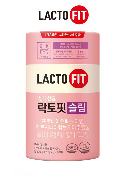 [🏆韓國益生菌·銷量No.1] 鍾根堂 Lacto-fit Slim 升級版纖體瘦身益生菌 60條·30日份 細節圖 1