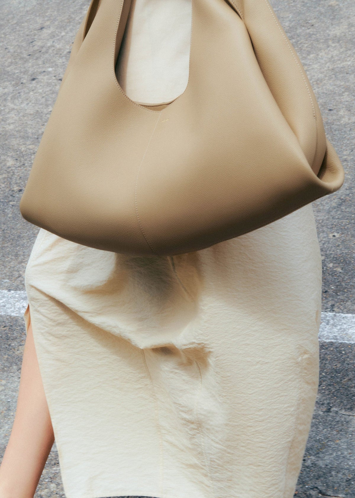 Polène Shuldo Textured Desert detail