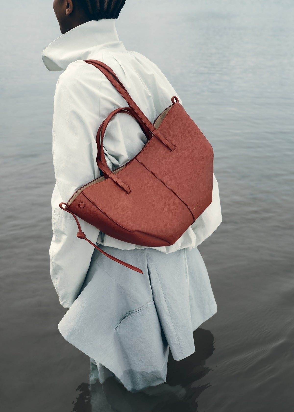 Polène Cyme Mini - Textured Terracotta